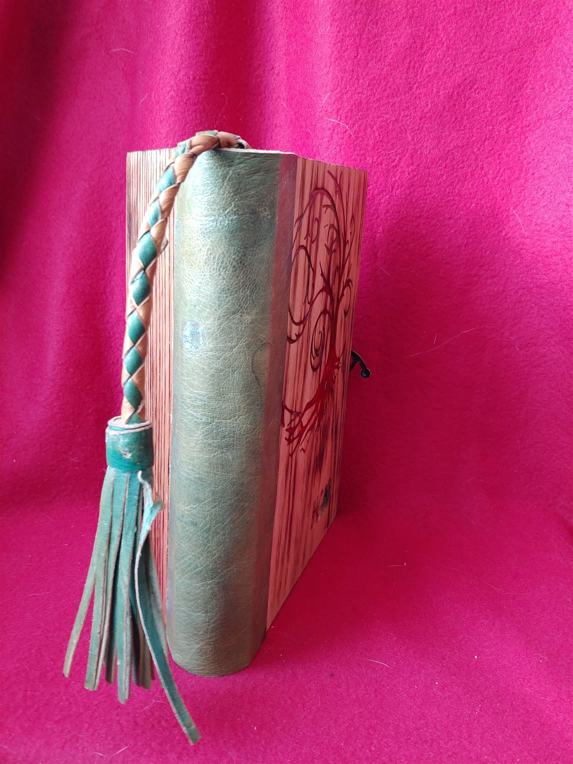 D&D book box — handmade by QCraft