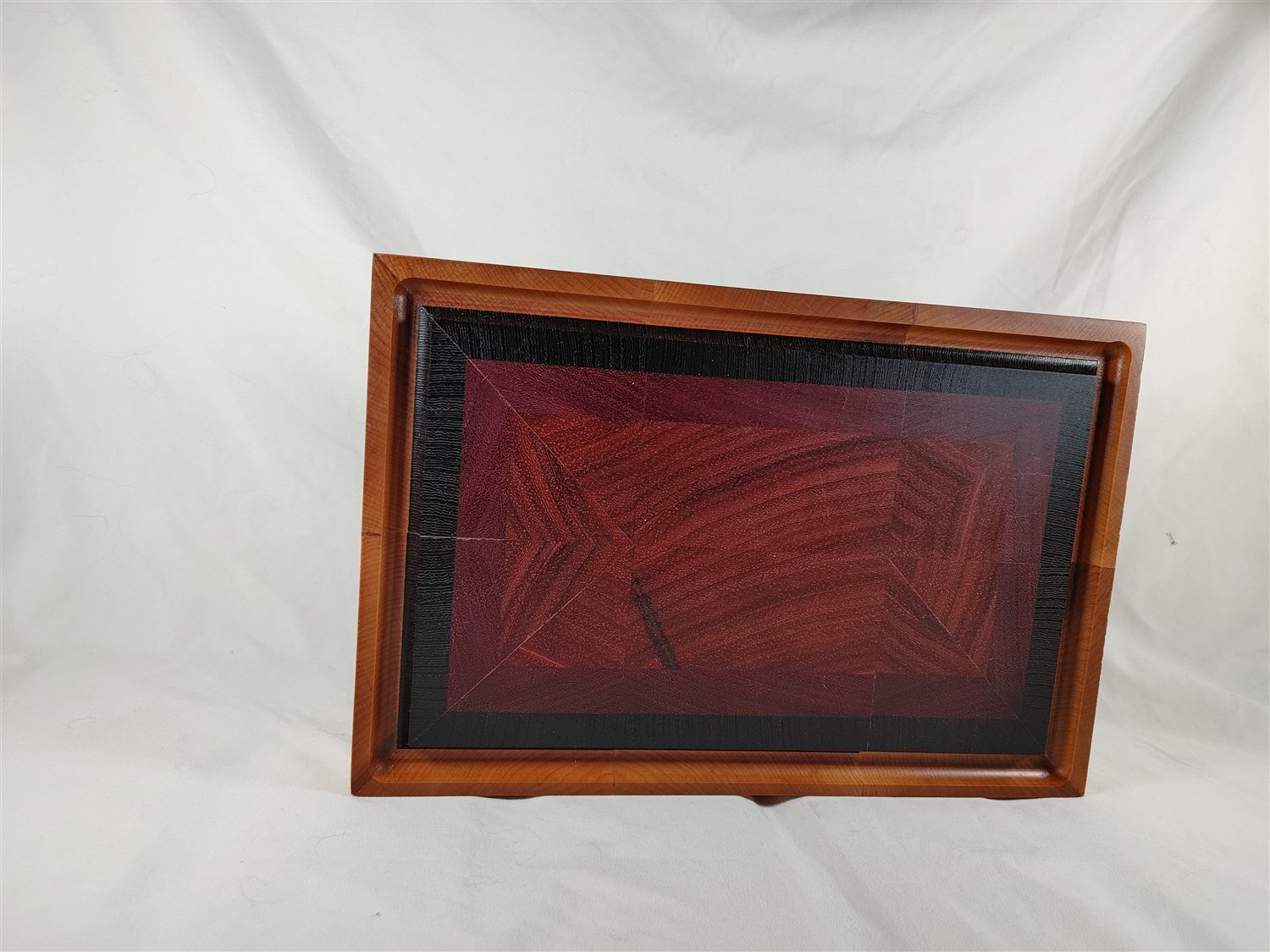 Resin serving board — handmade by QCraft