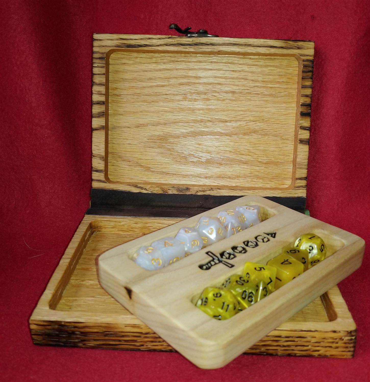 Dragon D&D book box — handmade by QCraft