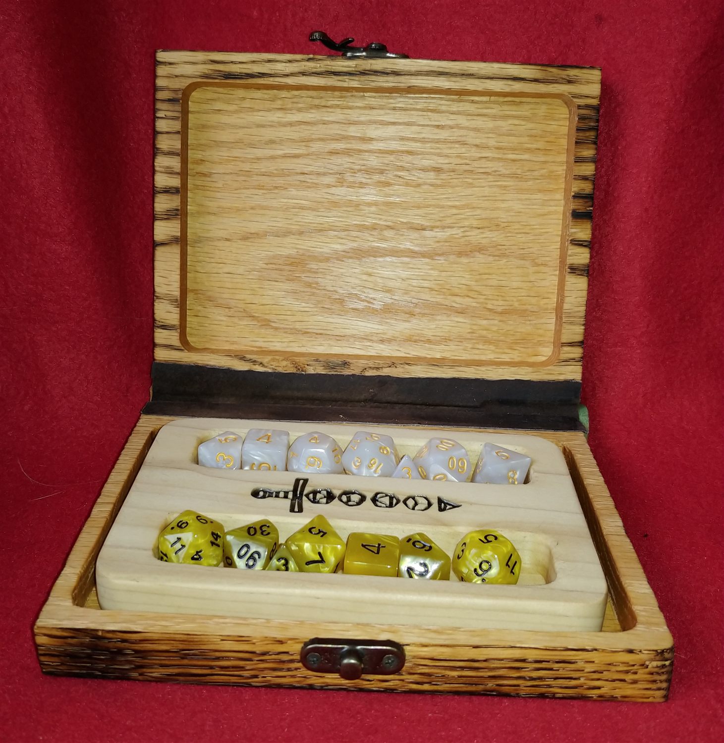 Dragon D&D book box — handmade by QCraft