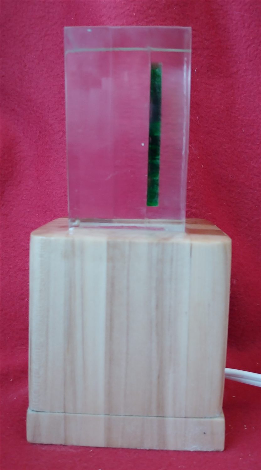 Groot resin lamp — handmade by QCraft