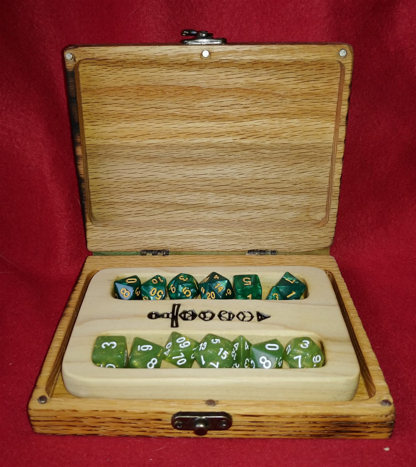 Dragon D&D book box — handmade by QCraft